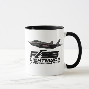 F-35 blixt II Mugg