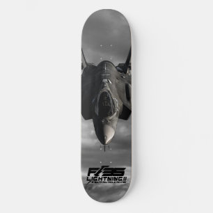 F-35 Blixt II Old School Skateboard Bräda 18 Cm