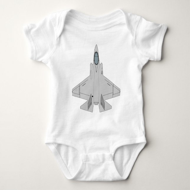 F-35 Blixt II - överkant T-shirt (Framsida)