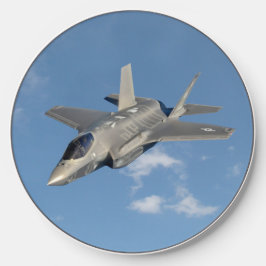 F-35 Blixt II Panther Jet Fighter i Himlar