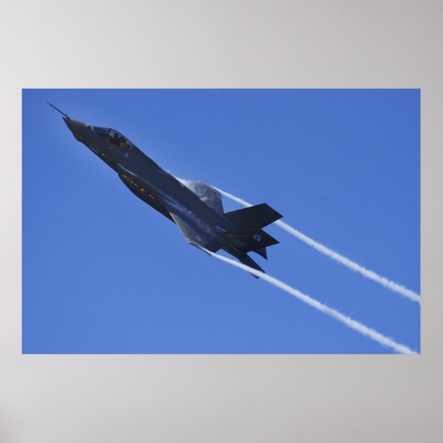 F-35 Blixt II Poster (Framsidan)
