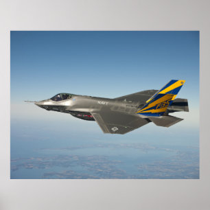 F-35 Blixt II Poster