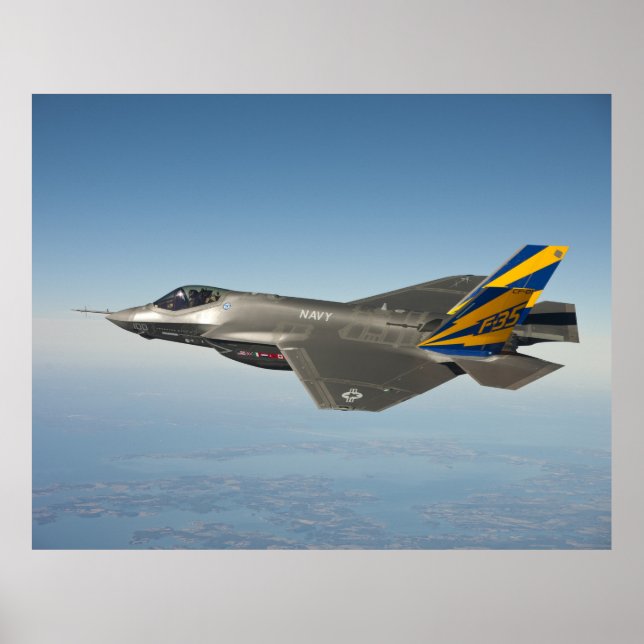 F-35 Blixt II Poster (Framsidan)