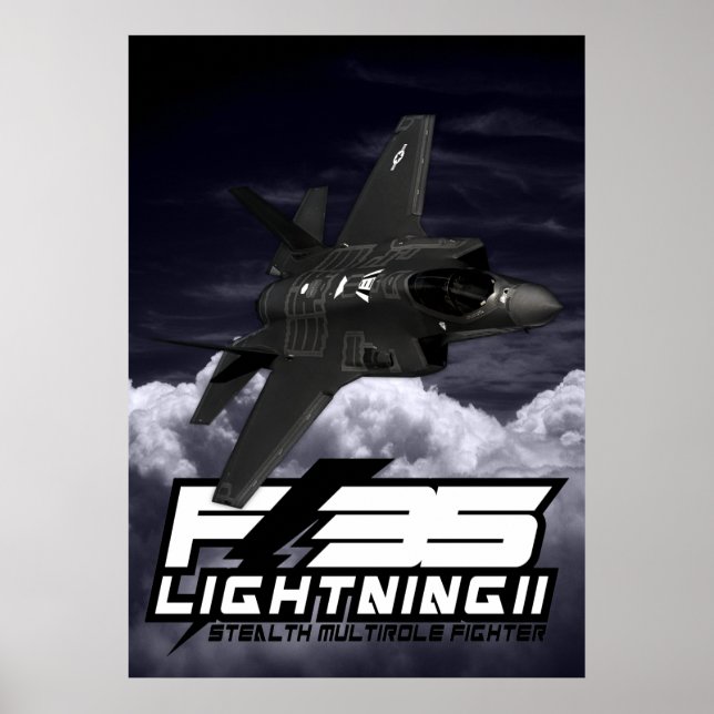 F-35 Blixt II Poster (Framsidan)