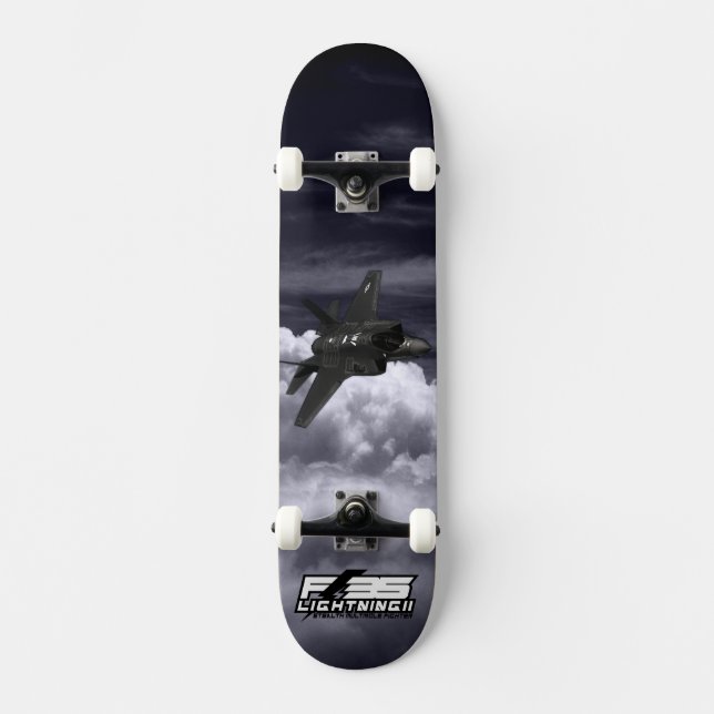 F-35 blixt II Skateboard Bräda 20,5 Cm (Framsida)