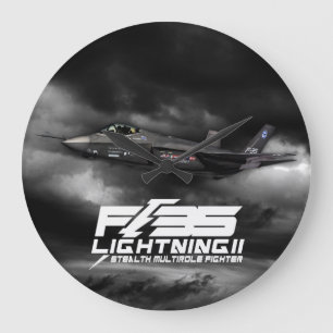 F-35 blixt II Stor Klocka