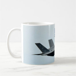 F-35 Fighter Jet med P-51 Mustang Kaffemugg