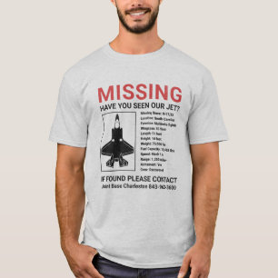F-35 Jet t-shirt saknas