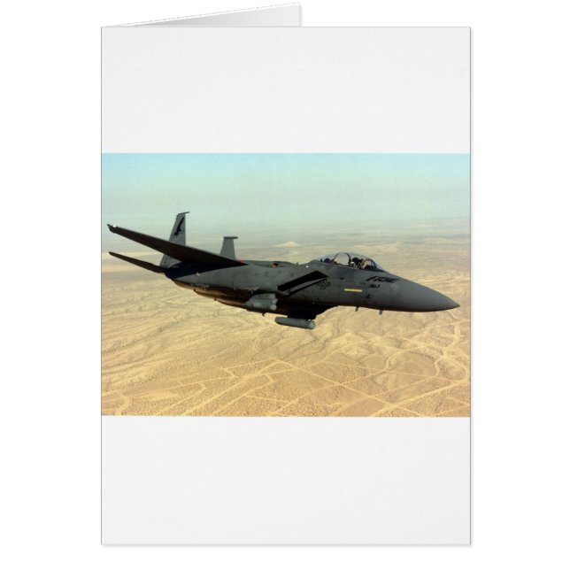 F-35 Lightning II Hälsningskort (Framsidan)