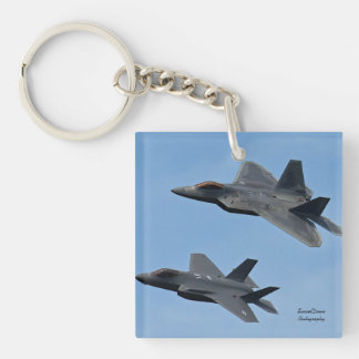 F-35 och F-22 Fighter Jet