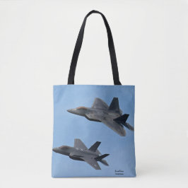 F-35 och F-22 Fighter Jet Tygkasse