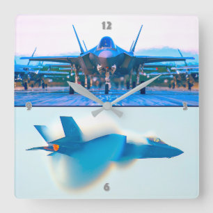 F-35A BÄTTRE II FYRKANTIG KLOCKA