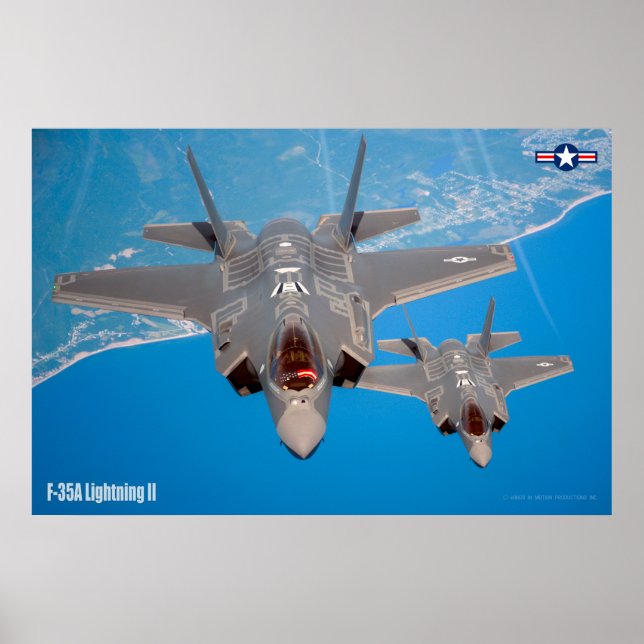 F-35A BÄTTRE II POSTER (Framsidan)