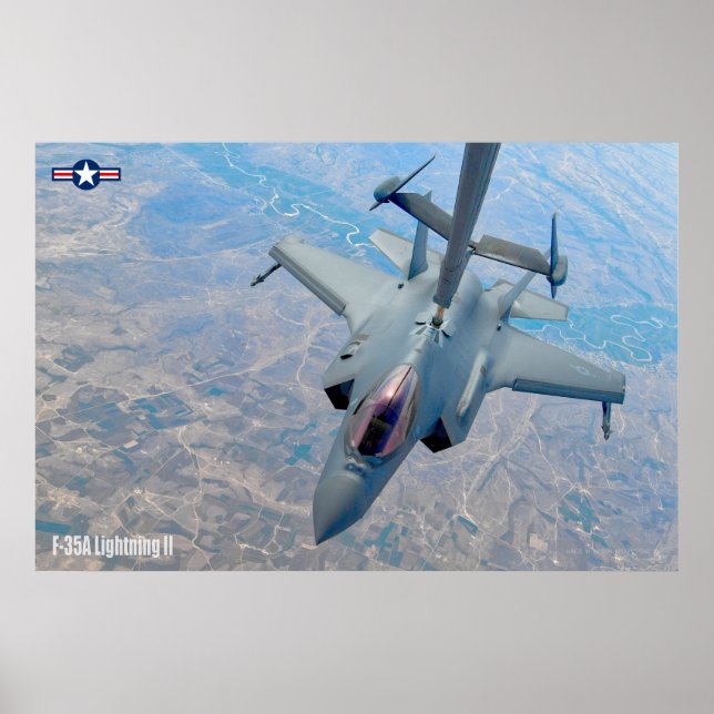 F-35A BÄTTRE II POSTER (Framsidan)