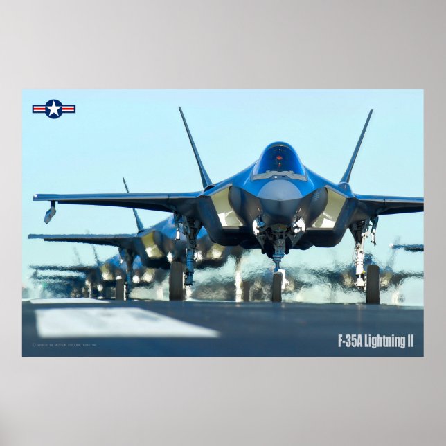 F-35A BÄTTRE II POSTER (Framsidan)