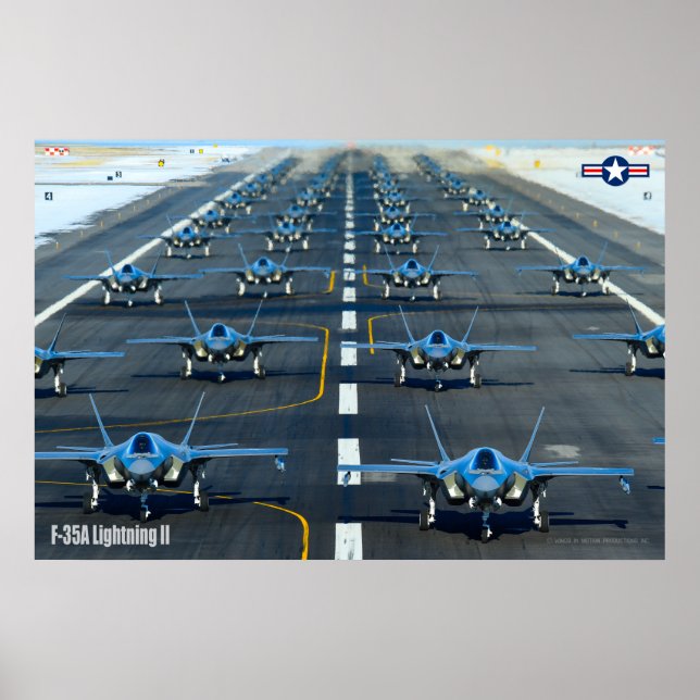 F-35A BÄTTRE II POSTER (Framsidan)