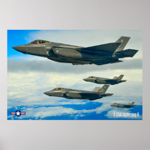 F-35A BÄTTRE II POSTER