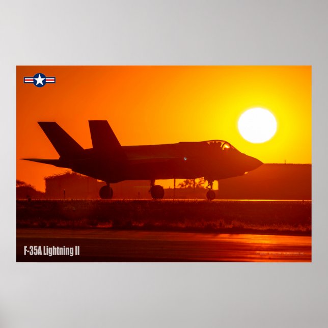 F-35A BÄTTRE II POSTER (Framsidan)