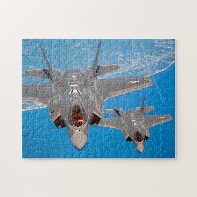 F-35A BLIXTER II (11 x 14 tum) Pussel (Horisontell)
