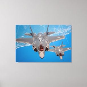 F-35A BLIXTER II 32 x 48 Canvastryck