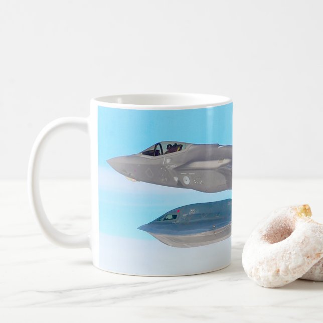 F-35A BLIXTER II (NEDERLÄNDERNA) KAFFEMUGG (Med munk)