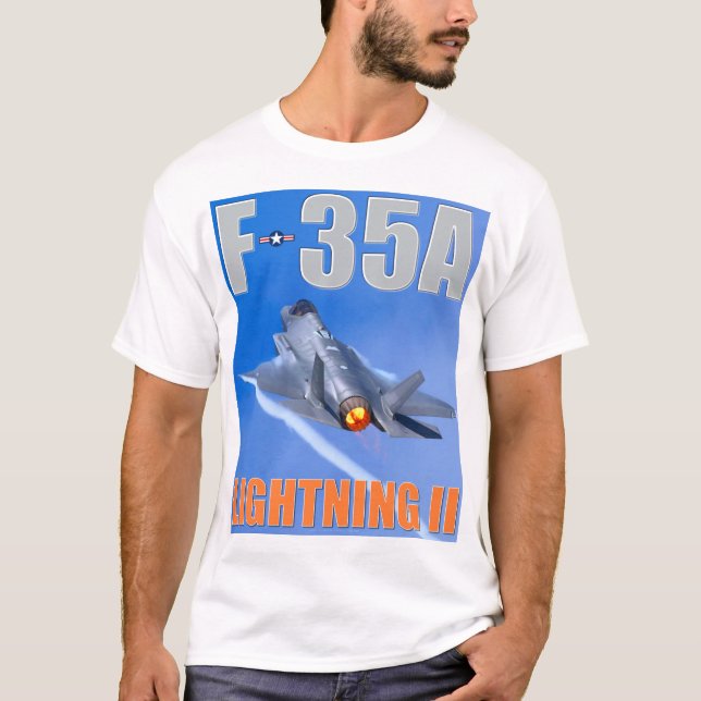F-35A LIGHTNING II T SHIRT (Framsida)
