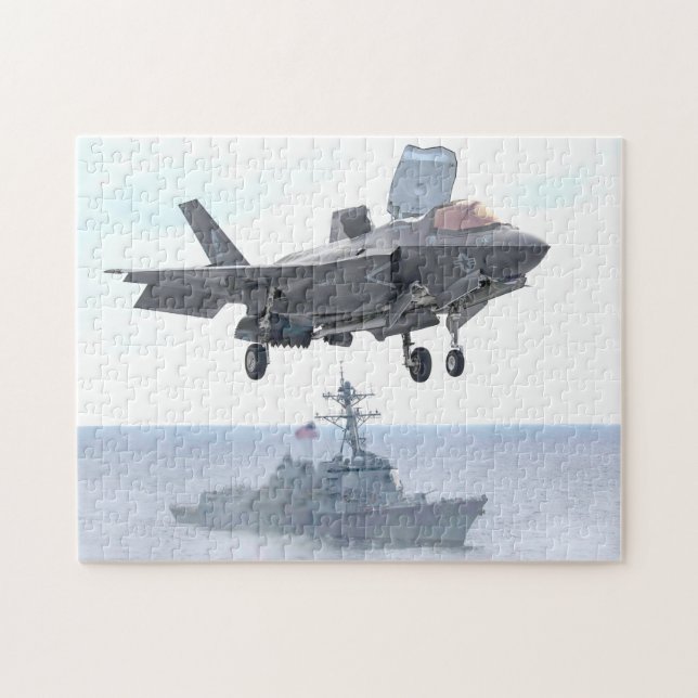 F-35B BLIXTER II (11 x 14 tum) Pussel (Horisontell)