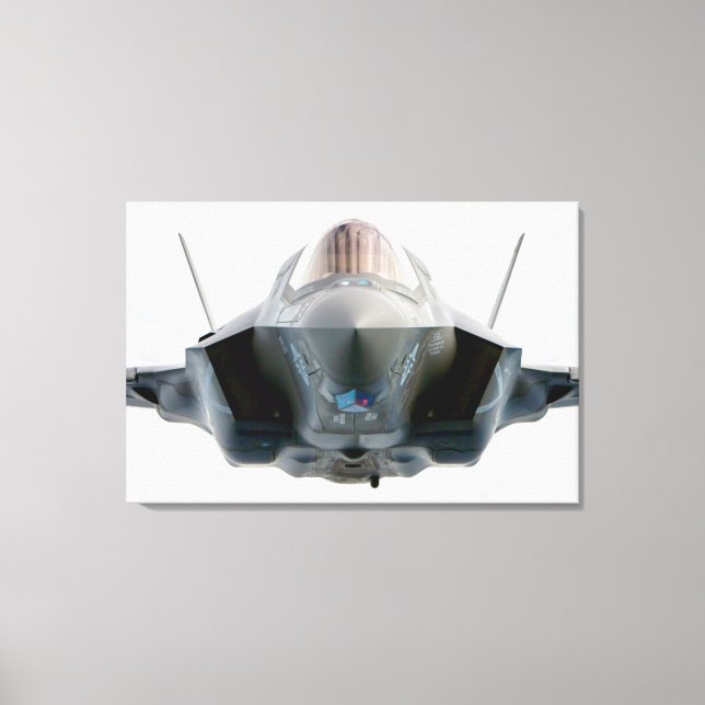 F-35B BLIXTER II 24 x 36 Canvastryck (Framsida)