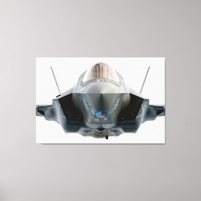 F-35B BLIXTER II 32 x 48 Canvastryck (Framsida)