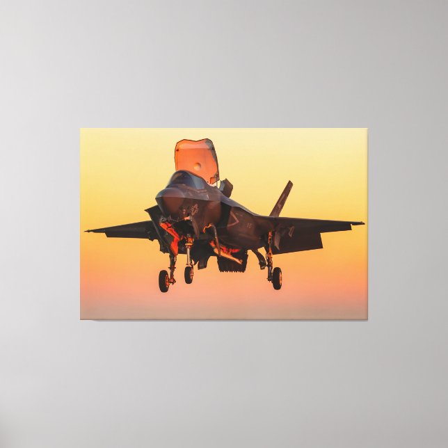 F-35B BLIXTER II 40 x 60 Canvastryck (Framsida)