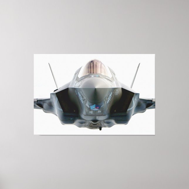 F-35B BLIXTER II 40 x 60 Canvastryck (Framsida)