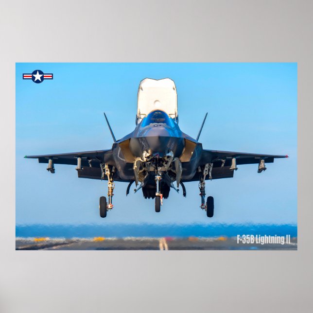 F-35B BLIXTER II POSTER (Framsidan)
