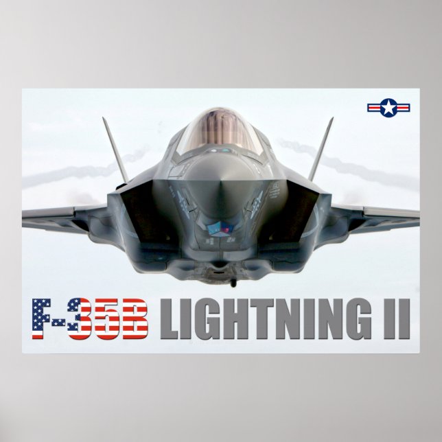 F-35B BLIXTER II POSTER (Framsidan)