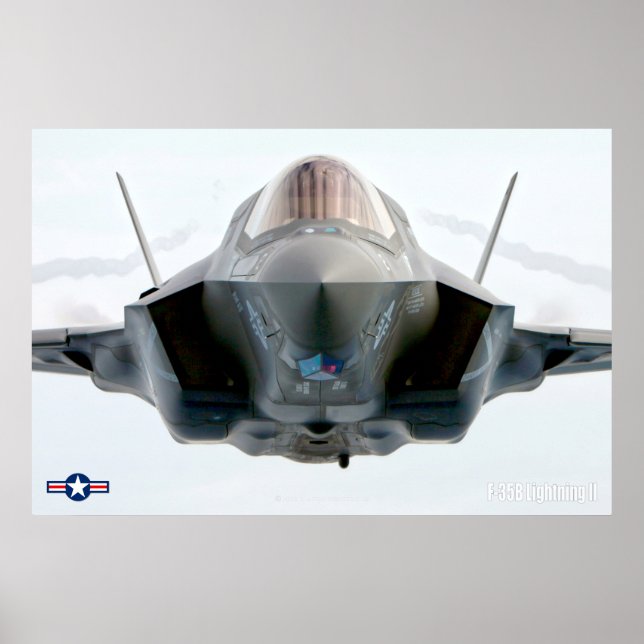 F-35B BLIXTER II POSTER (Framsidan)