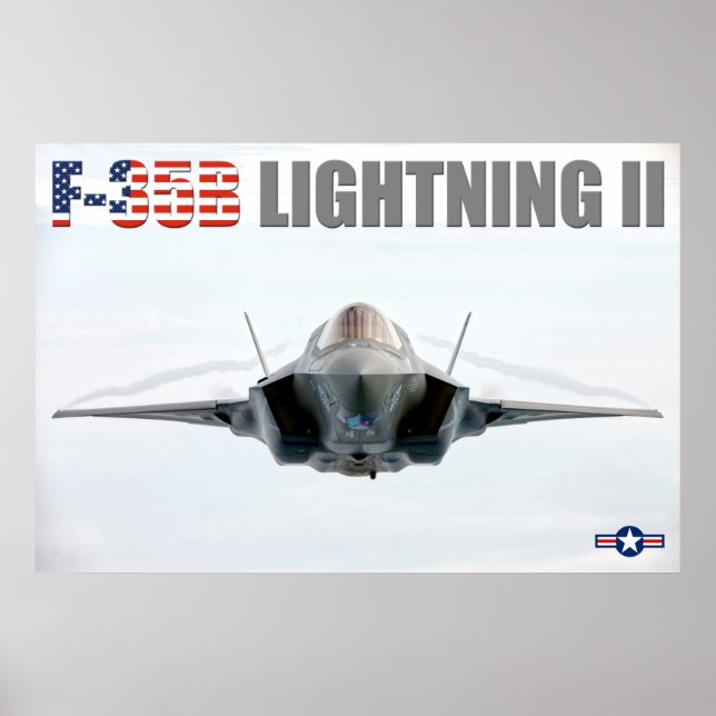 F-35B BLIXTER II POSTER (Framsidan)