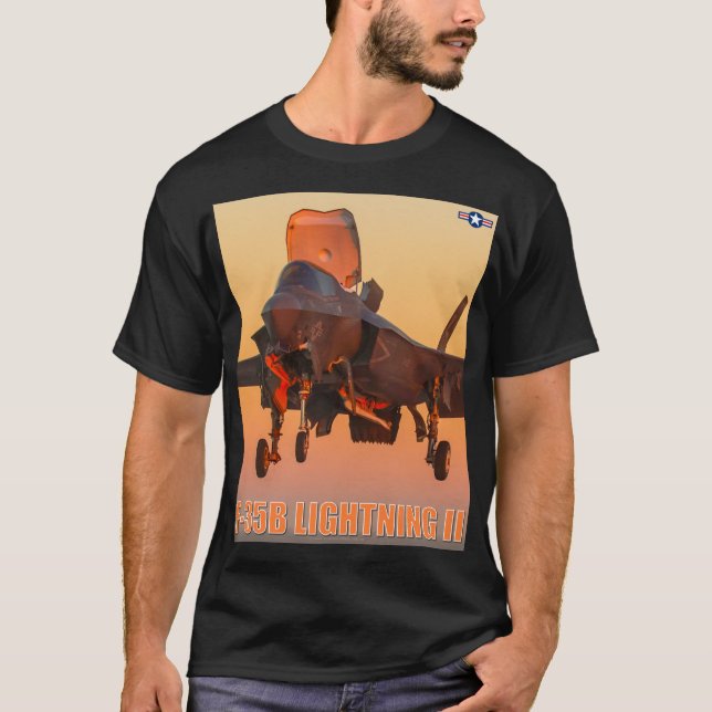F-35B BLIXTER II T SHIRT (Framsida)