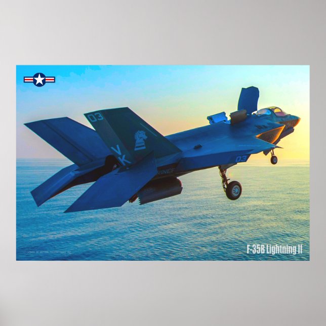 F-35B LIGHTNING II POSTER (Framsidan)