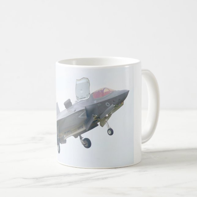 F-35B LIGHXT II (Storbritannien) Kaffemugg (Framsida höger)