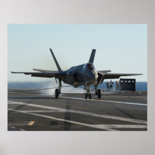 F-35C Blixt II Poster