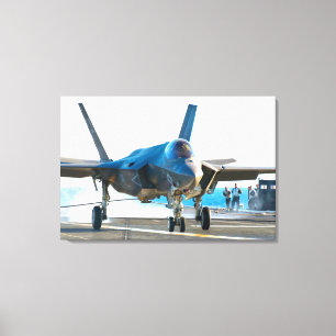 F-35C BLIXTER II 24 x 36 Canvastryck