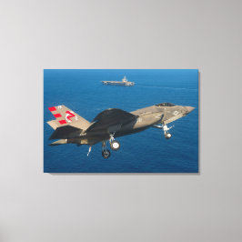 F-35C BLIXTER II 24 x 36 Canvastryck