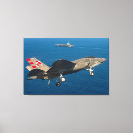 F-35C BLIXTER II 32 x 48 Canvastryck
