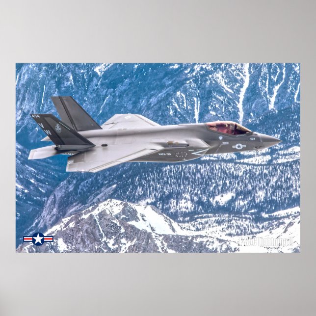 F-35C BLIXTER II POSTER (Framsidan)