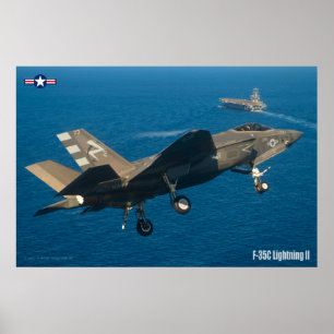 F-35C BLIXTER II POSTER