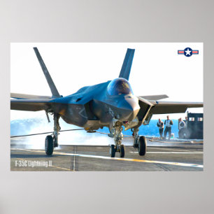 F-35C BLIXTER II POSTER