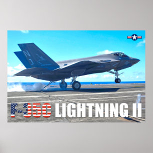 F-35C BLIXTER II POSTER