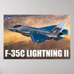 F-35C BLIXTER II POSTER
