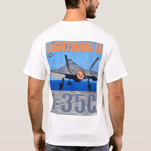 F-35C BLIXTER II T SHIRT (Baksida)