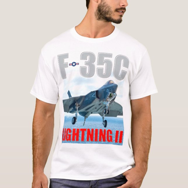 F-35C BLIXTER II T SHIRT (Framsida)