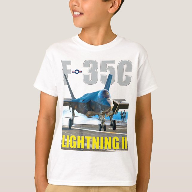 F-35C BLIXTER II T SHIRT (Framsida)